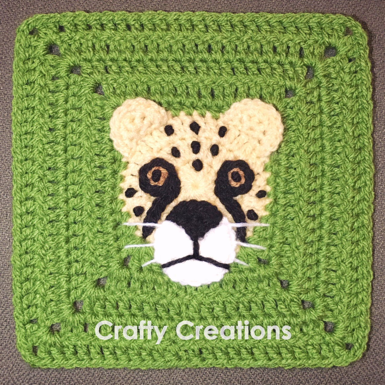 Cheetah Granny Square