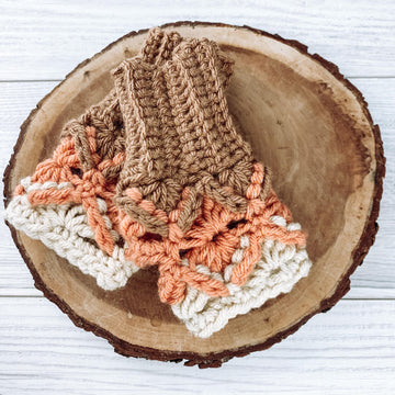 Sugar Maple Fingerless Gloves