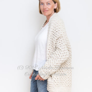 Diamond Cable Cardigan