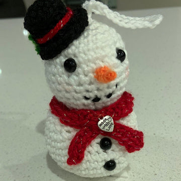 Christmas Snowman Bauble for treats