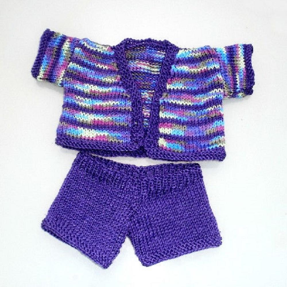 Teddy in Purple