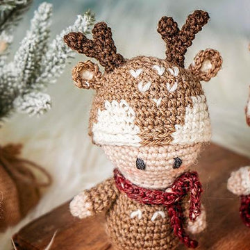 Cute Amigurumi Crochet Deer