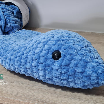 Shannon the Shark - UK Terminology - Amigurumi