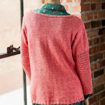 Painted Mesh Pullover
