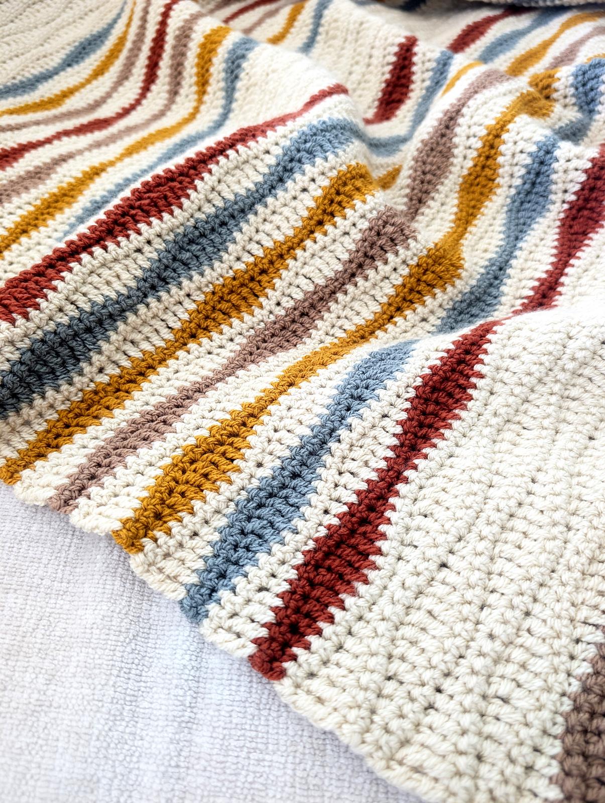 Autumn Waves Blanket