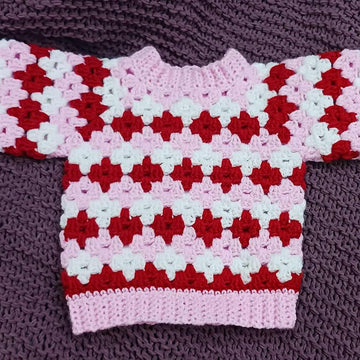 Granny Diamond Kids Sweater