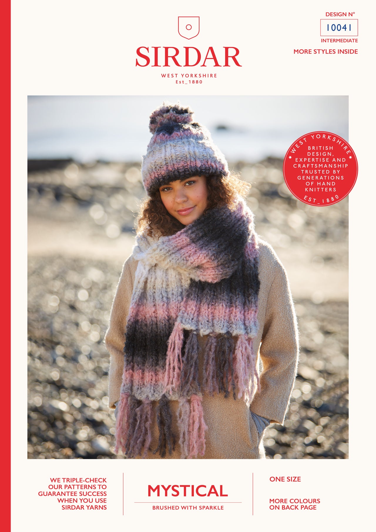 Hat & Scarve in Sirdar Mystical - 10041 - Leaflet