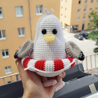 Funny seagull