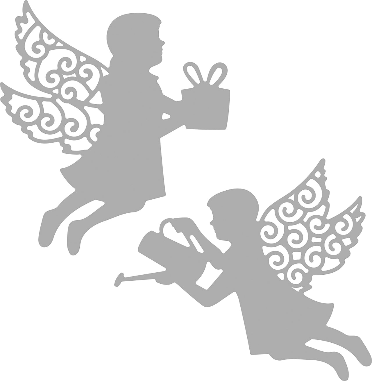 Paper Rose Dies - Garden Fairies