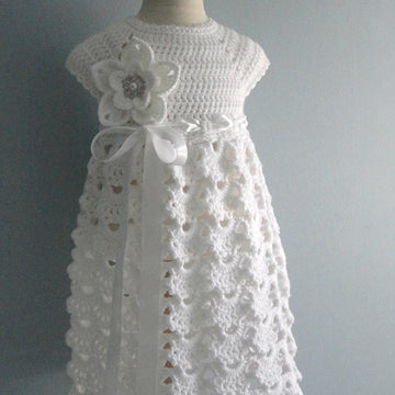 Crochet PATTERN Baby Dress Baptism