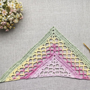 Crochet Bandana/Shawl Pattern #36