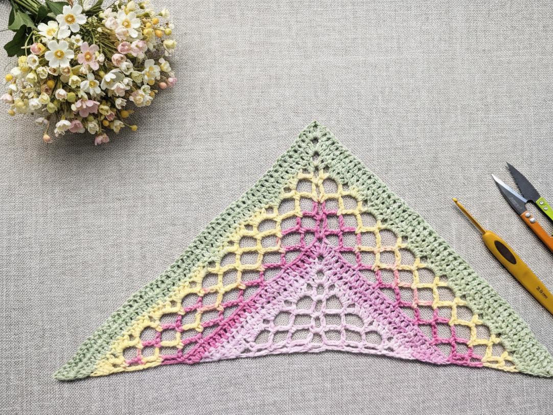 Crochet Bandana/Shawl Pattern #36