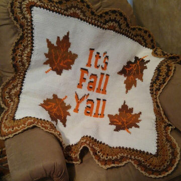 It's Fall Y'all Crochet Pattern & Charts