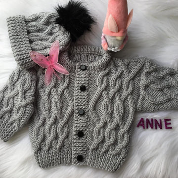 ANNE Aran Knitting Pattern