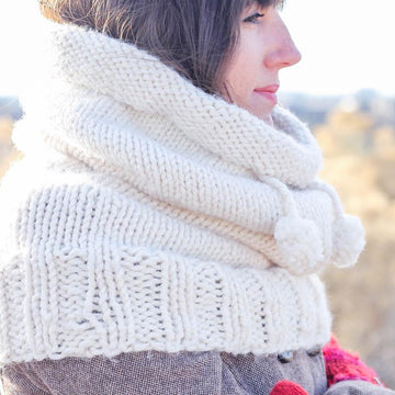"The Huggle" Hooded Cowl