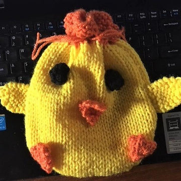 Easter Chick Drawstring Bag