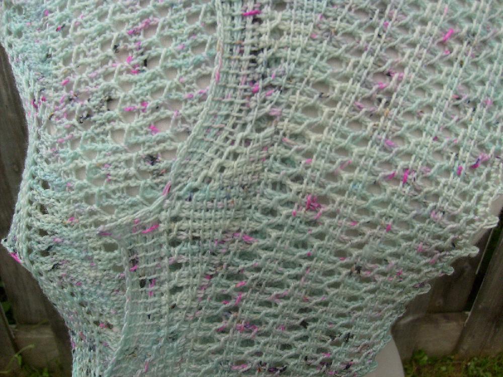 Ocean geometry scarf