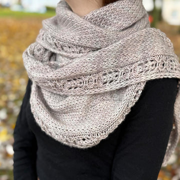 Emberveil Shawl