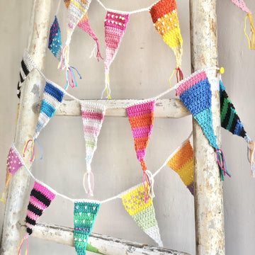 Blowing In The Breeze Crochet Bunting