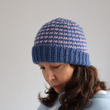 Houndstooth Hat