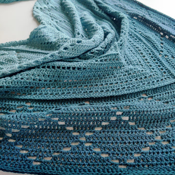 Diamonds of the Night Shawl