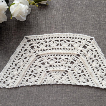 Half-Circle Crochet Shawl Chart #44