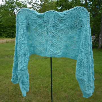 Fairy Leaves on the Waves Shawl