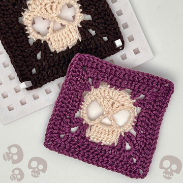 Skull Granny Square