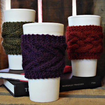 "The Antlers" Seamless Coffee Cozy Zarf