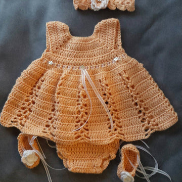 Ribbon & Lace Infant Dress