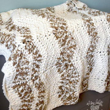 Desert Waves Baby Blanket