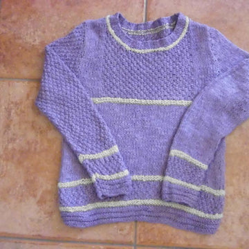 MELINDA, girl's cotton sweater
