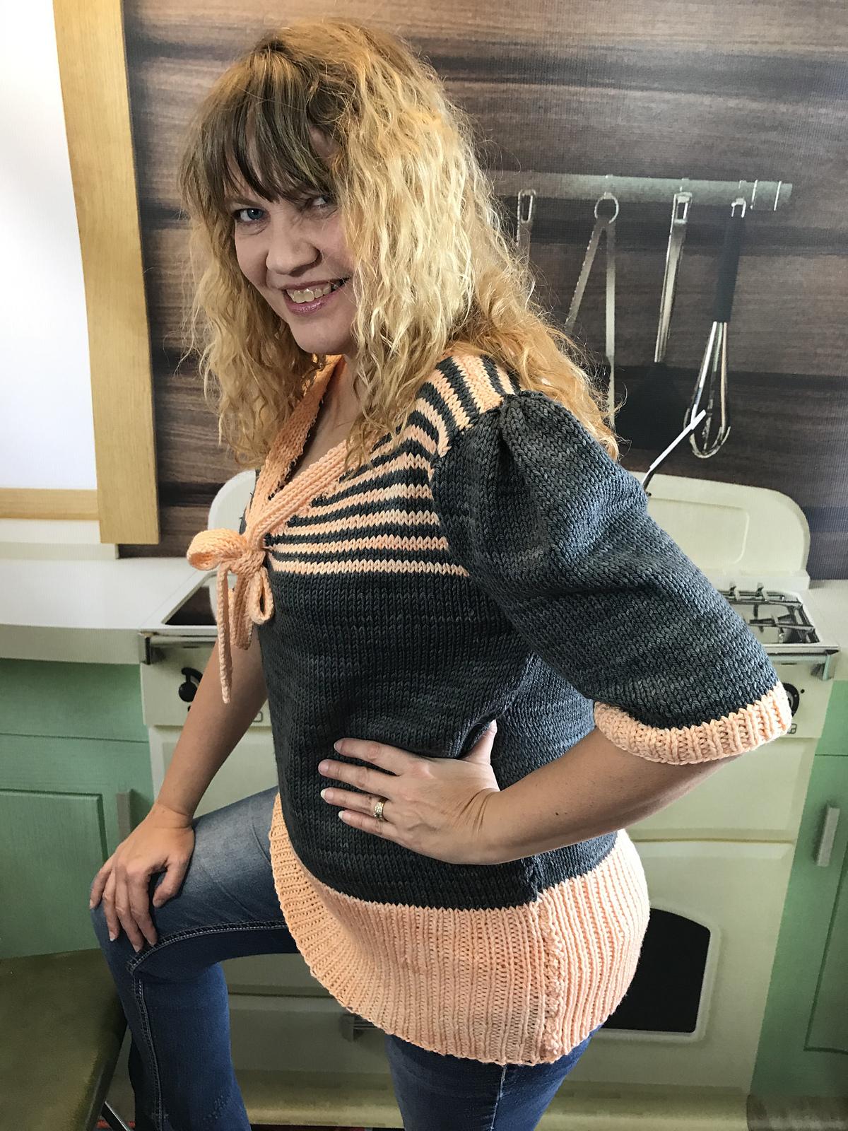 Apricot Cream Pullover