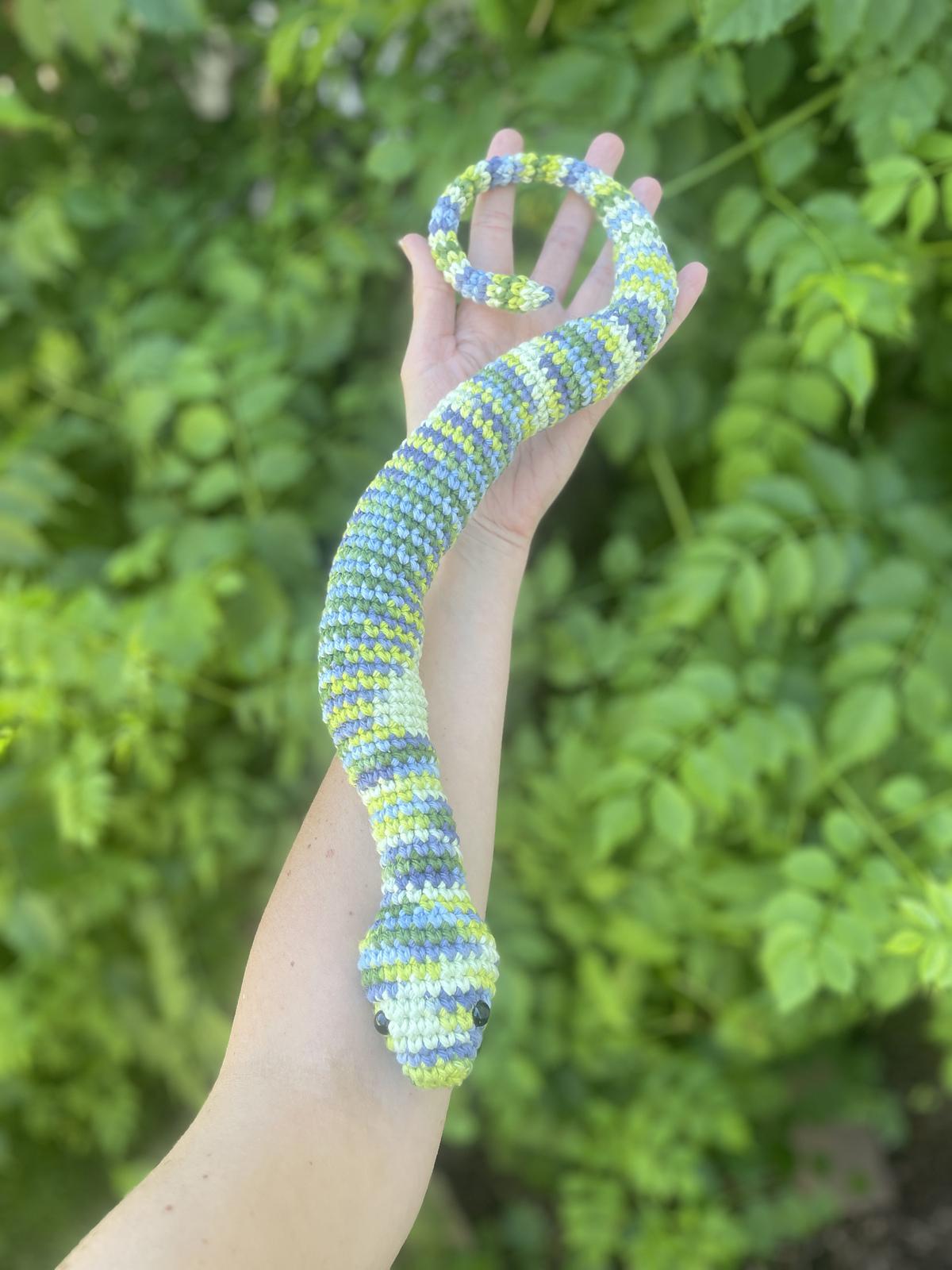 Loki the Snake Amigurumi