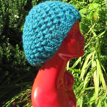 Superchunky Simple Lace Tam Slouch Hat