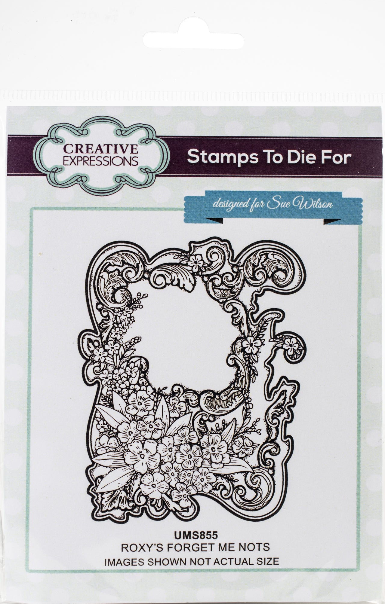 Creative Expressions Stamps To Die For By Sue Wilson - Roxy's Forget Me Nots