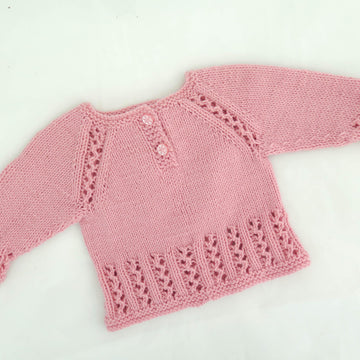 Sweet Lizzie Top Down Pullover
