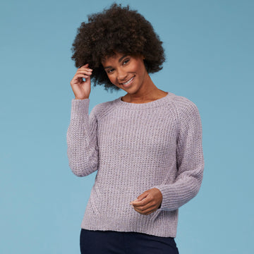 Bellingham Pullover - Jumper Knitting Pattern for Women in Tahki Yarns Newport