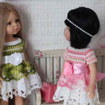12-inch Dolls Dress Crochet Pattern