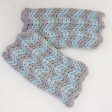 Chevron Fingerless Gloves