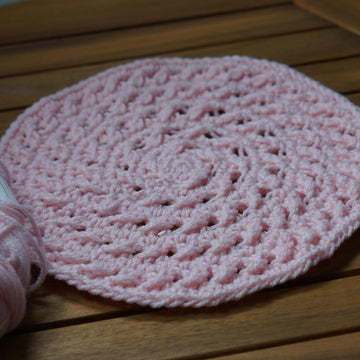 Cross stitch in rounds