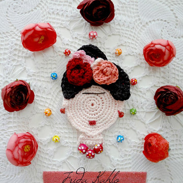 Frida Kahlo Inspired Brooch