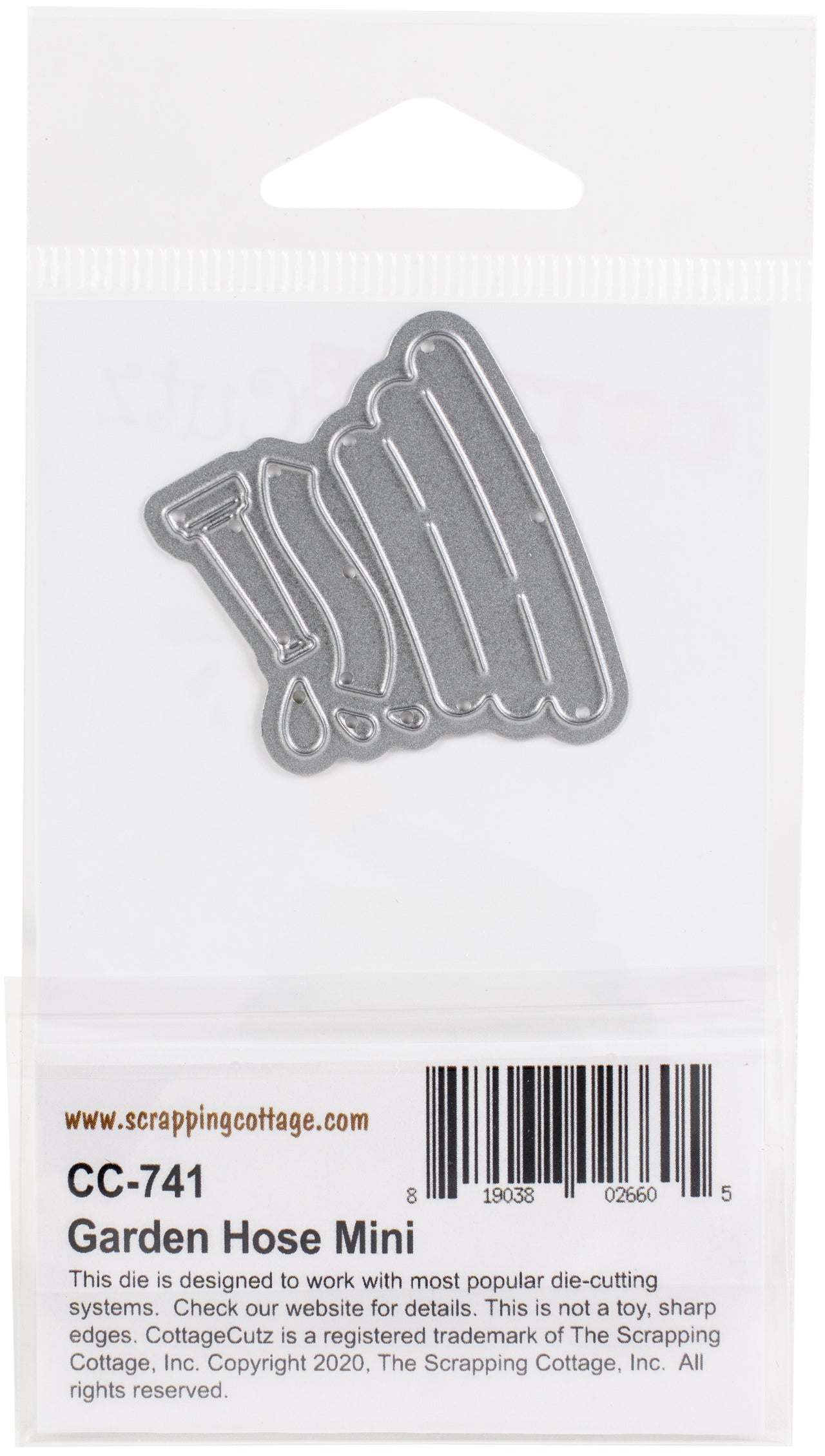 CottageCutz Dies - Garden Hose Mini 2.7"X.8"