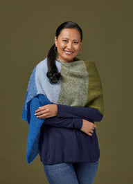 1261 Cold Spring Oasis -  Shawl Knitting Pattern for Women in Valley Yarns Southampton by Valley Yarns