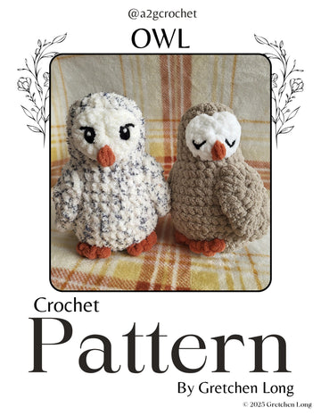 Owl Plushie Crochet Pattern
