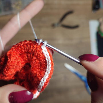 Santa Claus Crochet Bauble Pattern