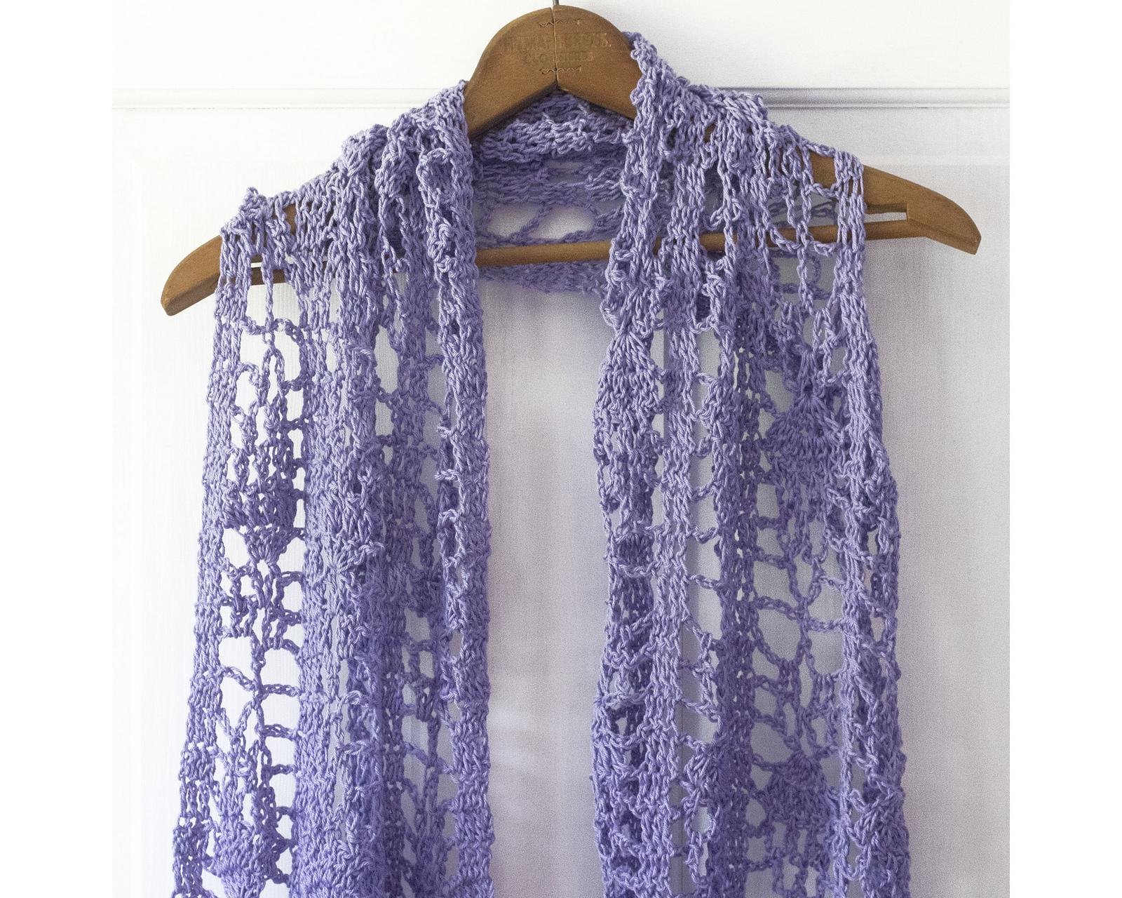 Pineapple Lace Shawl