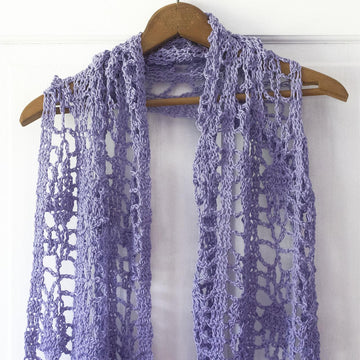 Pineapple Lace Shawl