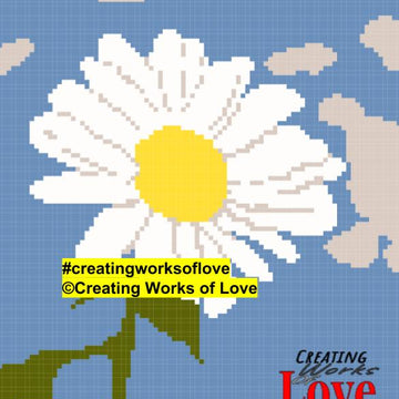 Daisy C2C Graphgan Stitch Graph