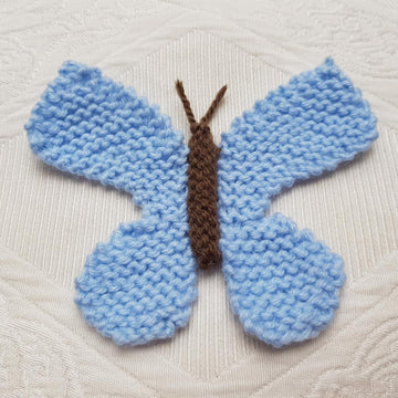 Quick Knitted Butterfly